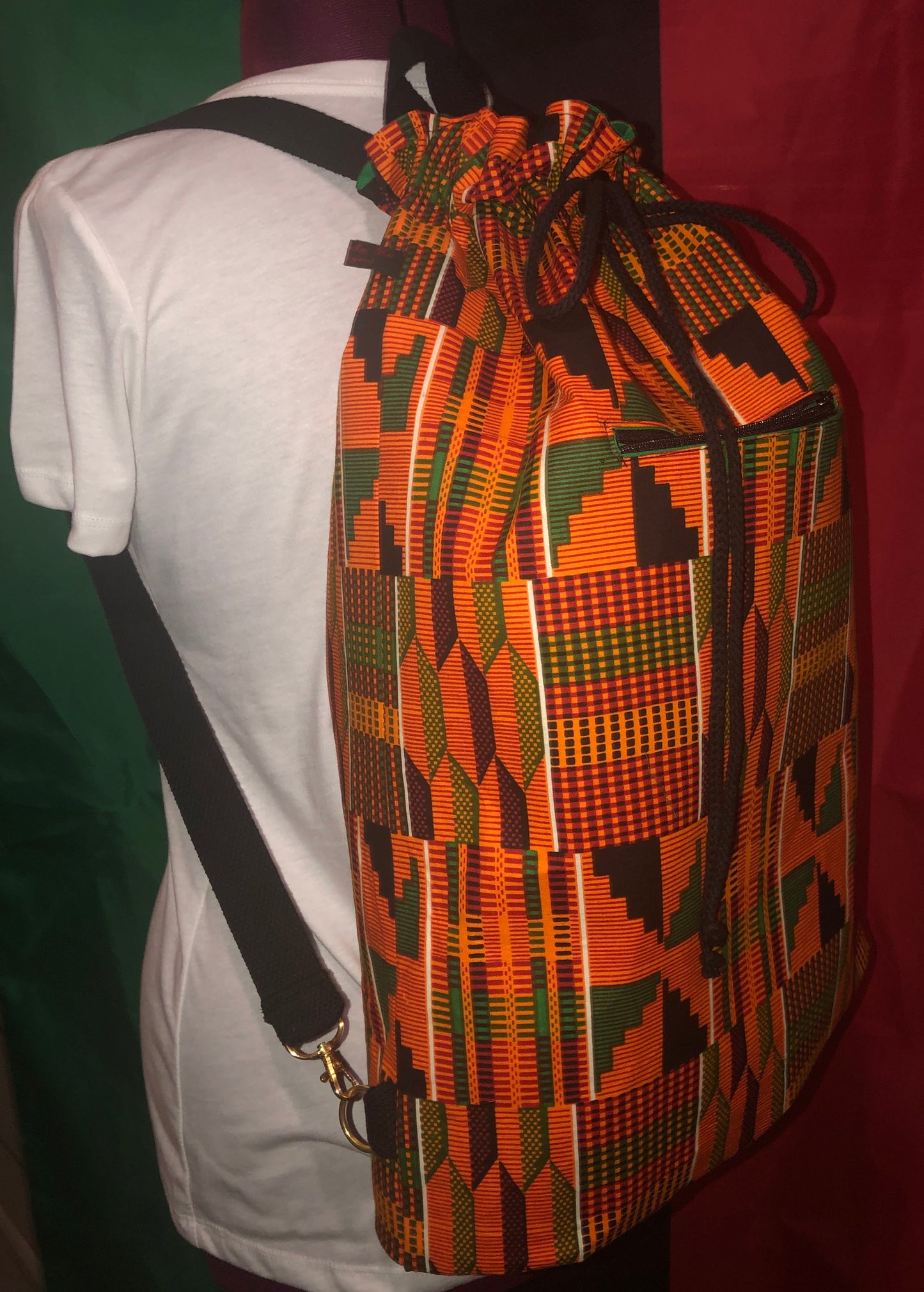Kente Backpack
